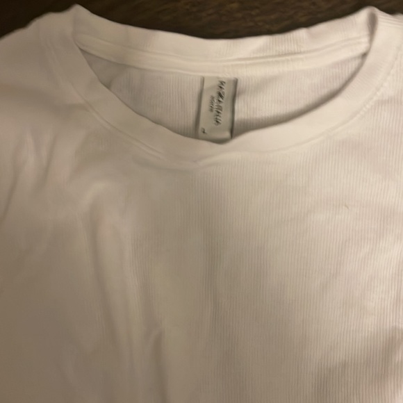 White shirt with tie string sides L - Picture 3 of 3